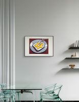 Roy Lichtenstein « Mustard on white » 58/150
